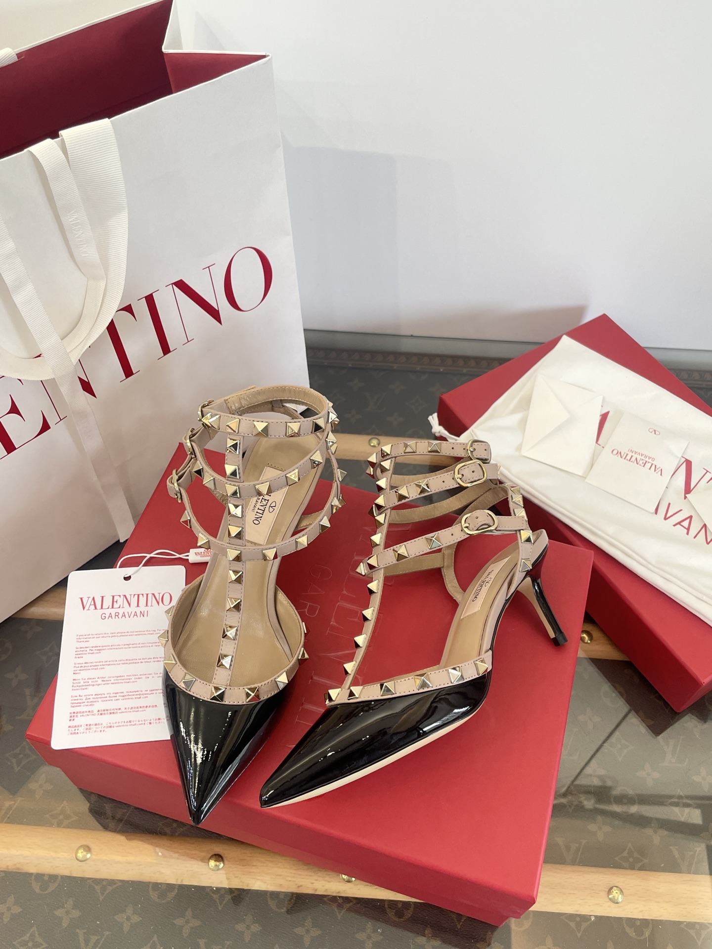 Valentino Rockstud Heels-6.5CM(EU35-41)