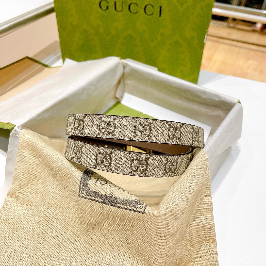 Gucc* Belt-2.0CM