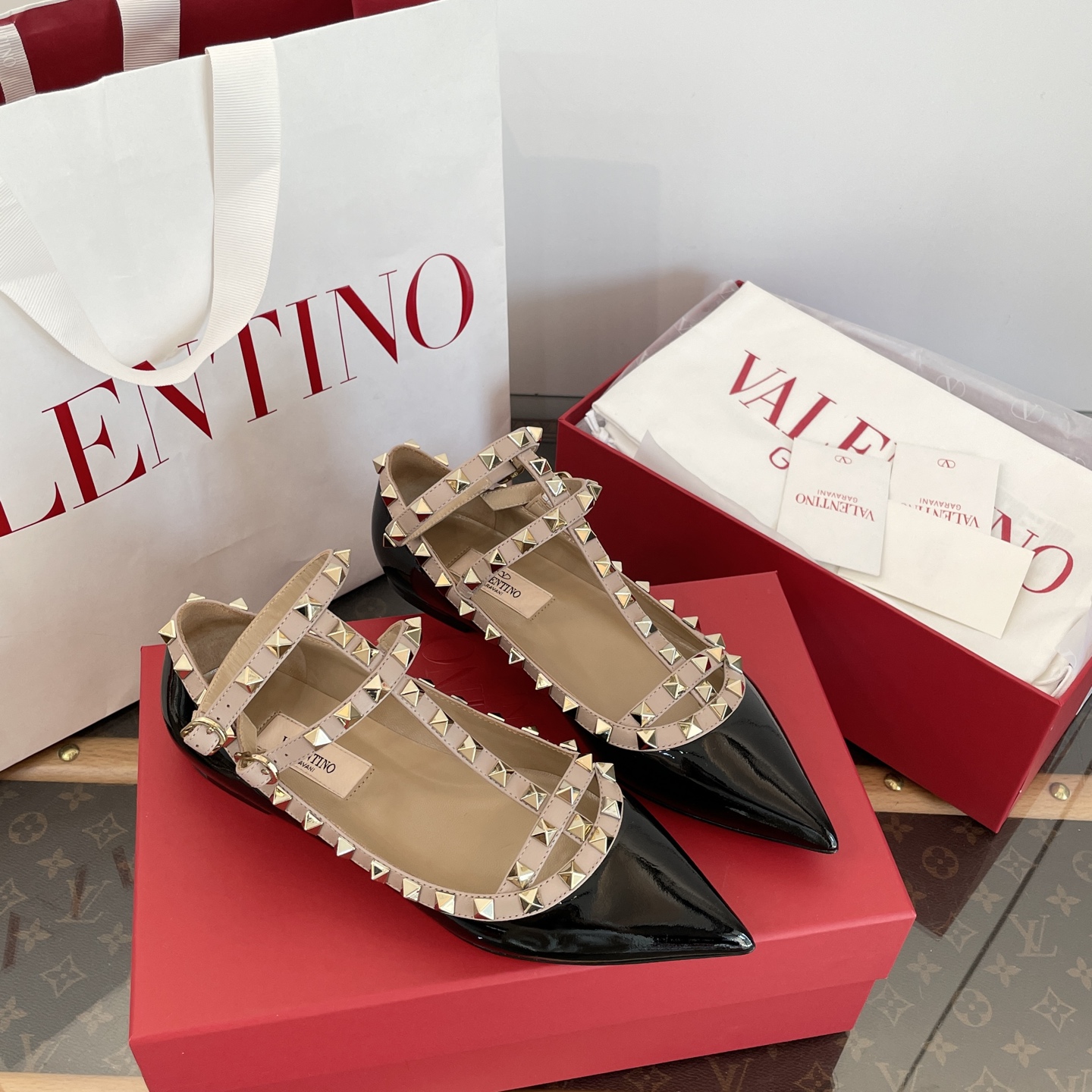 Valentino Rockstud Ballet Flat(EU35-41)