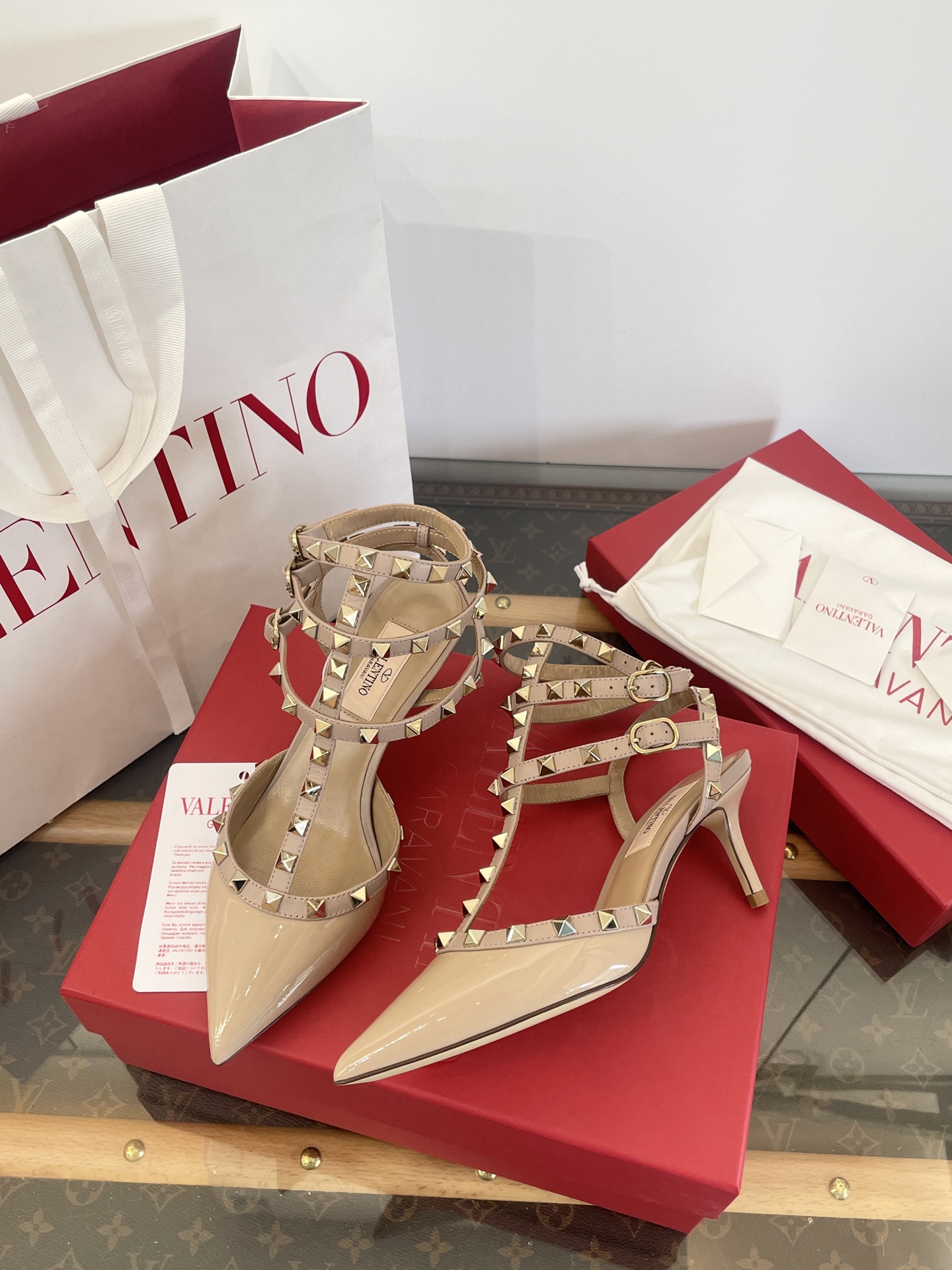 Valentino Rockstud Heels-6.5CM(EU35-41)