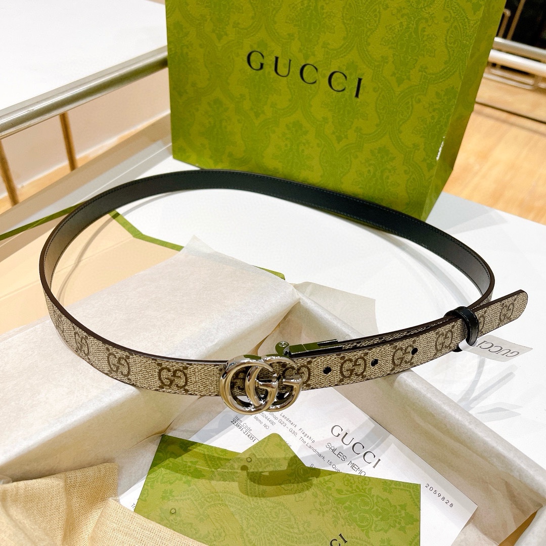 Gucc* Belt-2.0CM