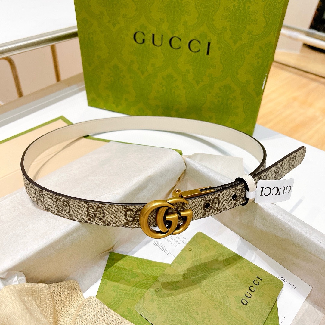 Gucc* Belt-2.0CM
