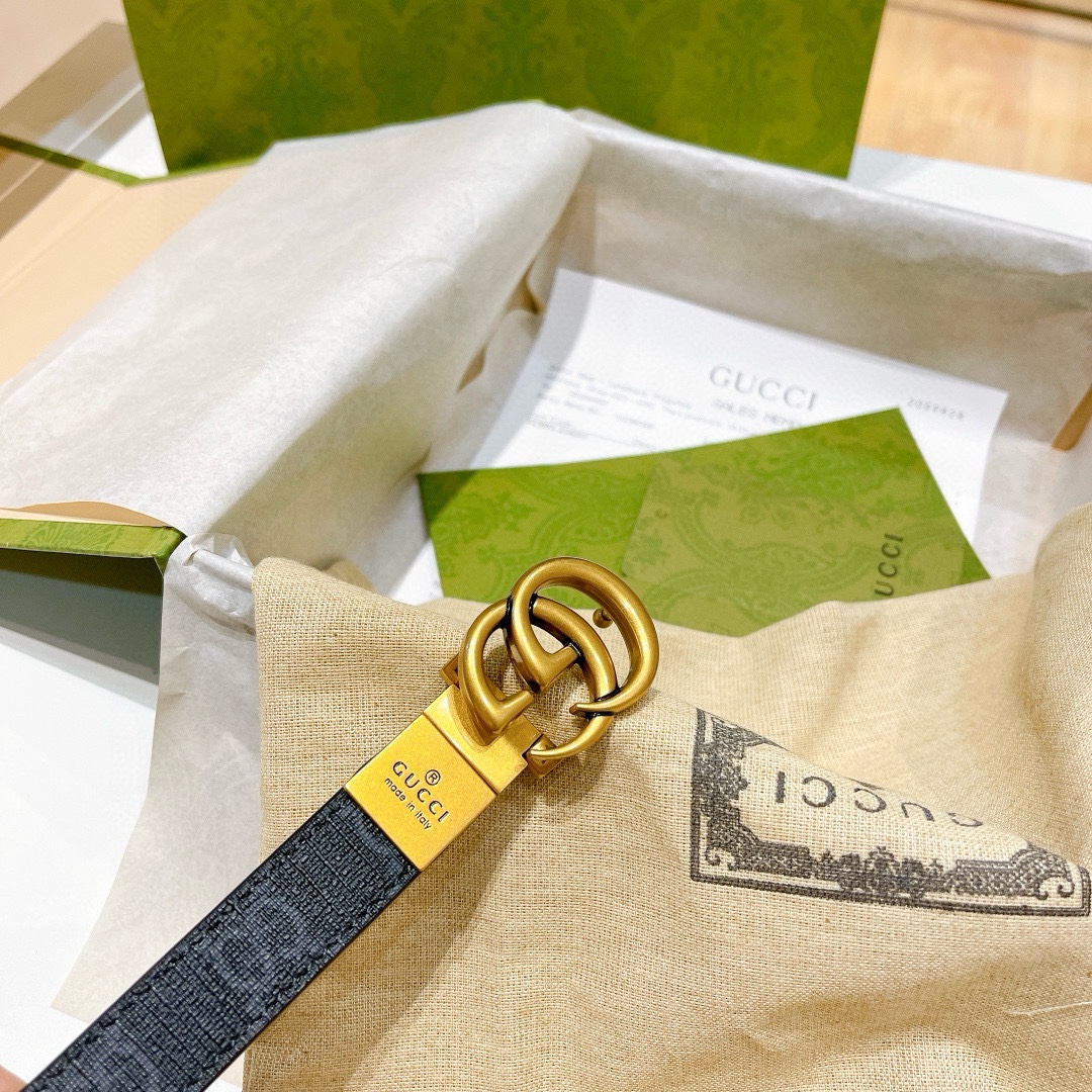 Gucc* Belt-2.0CM