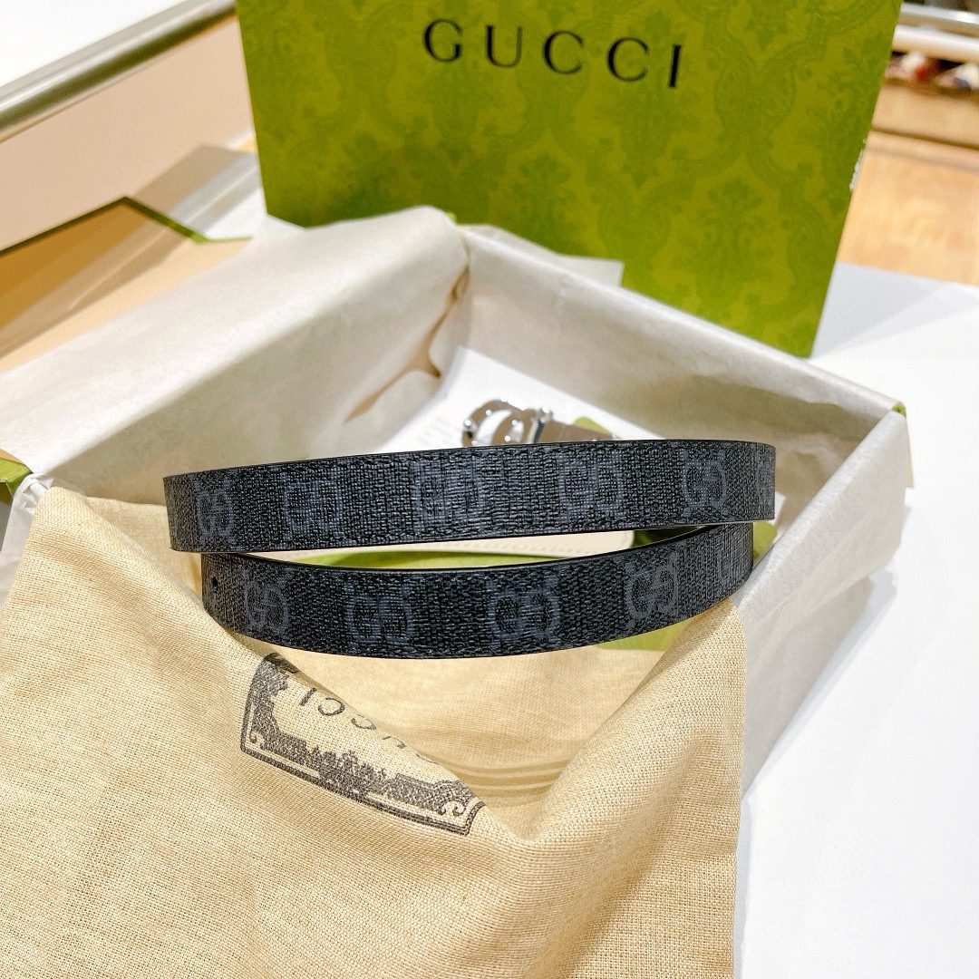 Gucc* Belt-2.0CM