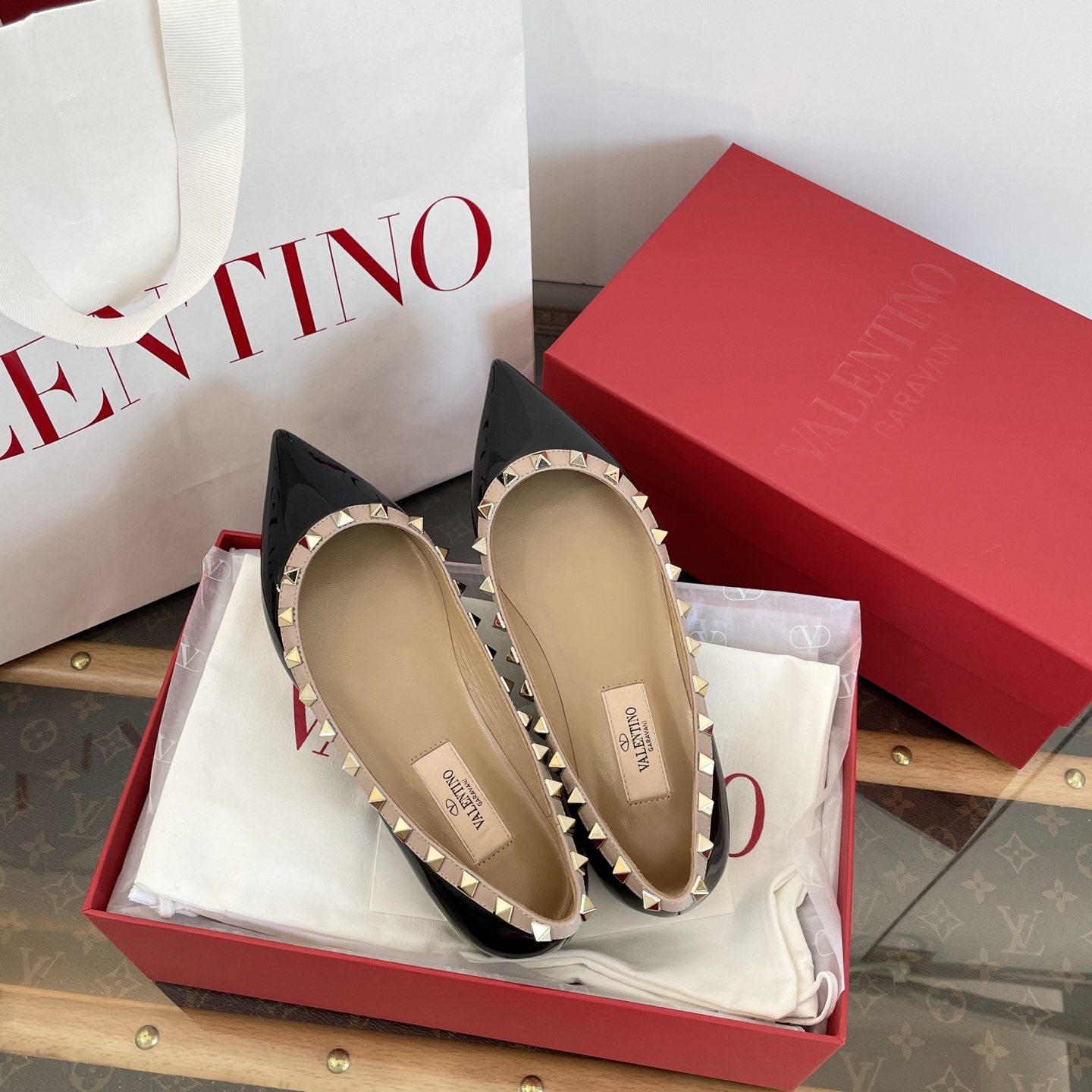 Valentino Rockstud Ballet Flat(EU35-41)