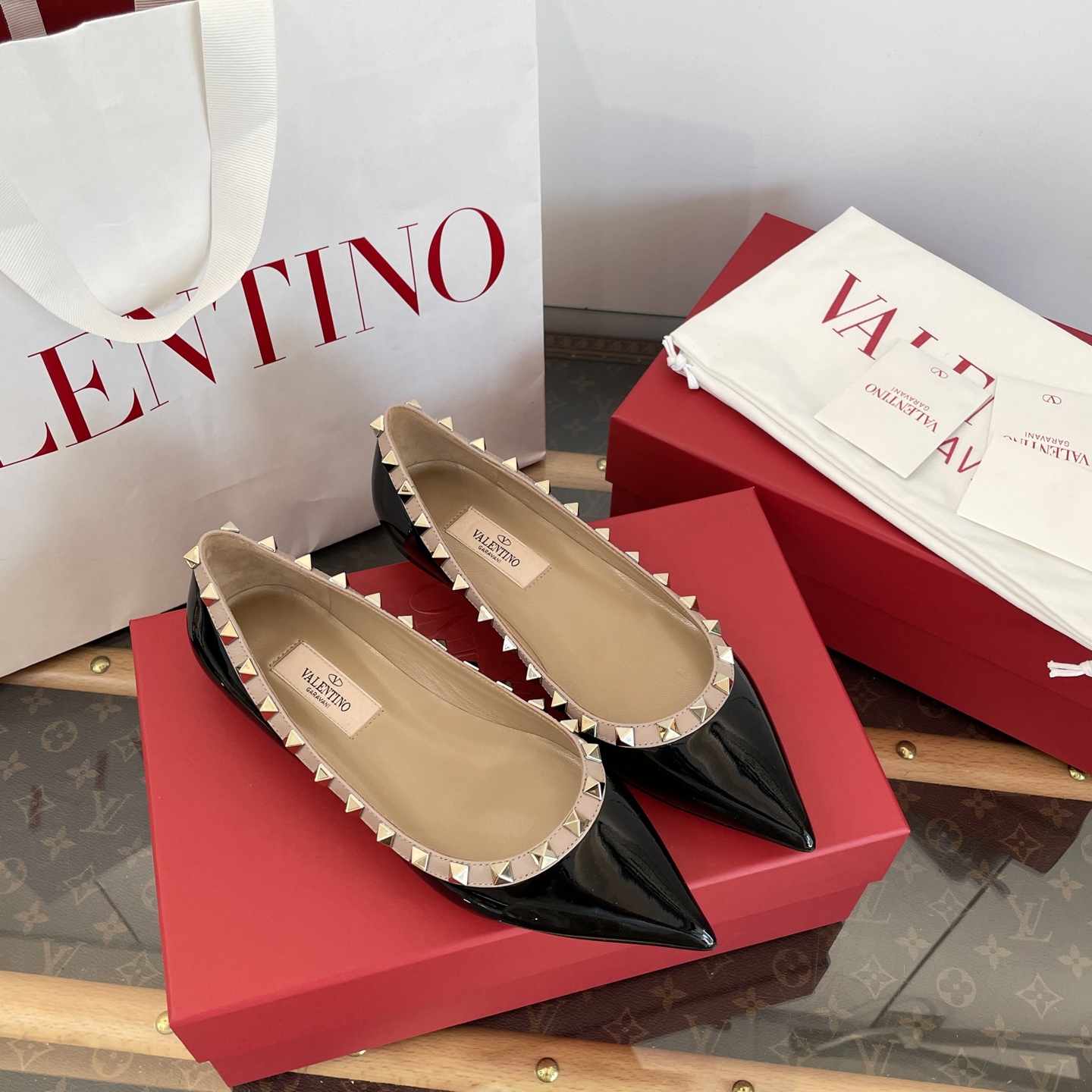 Valentino Rockstud Ballet Flat(EU35-41)