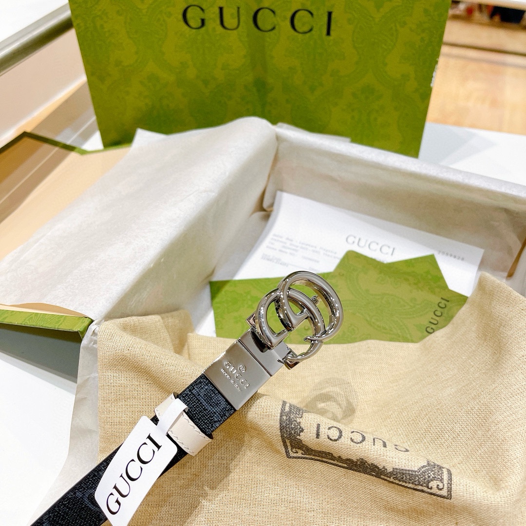 Gucc* Belt-2.0CM