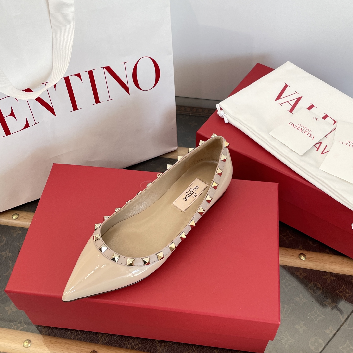 Valentino Rockstud Ballet Flat(EU35-41)