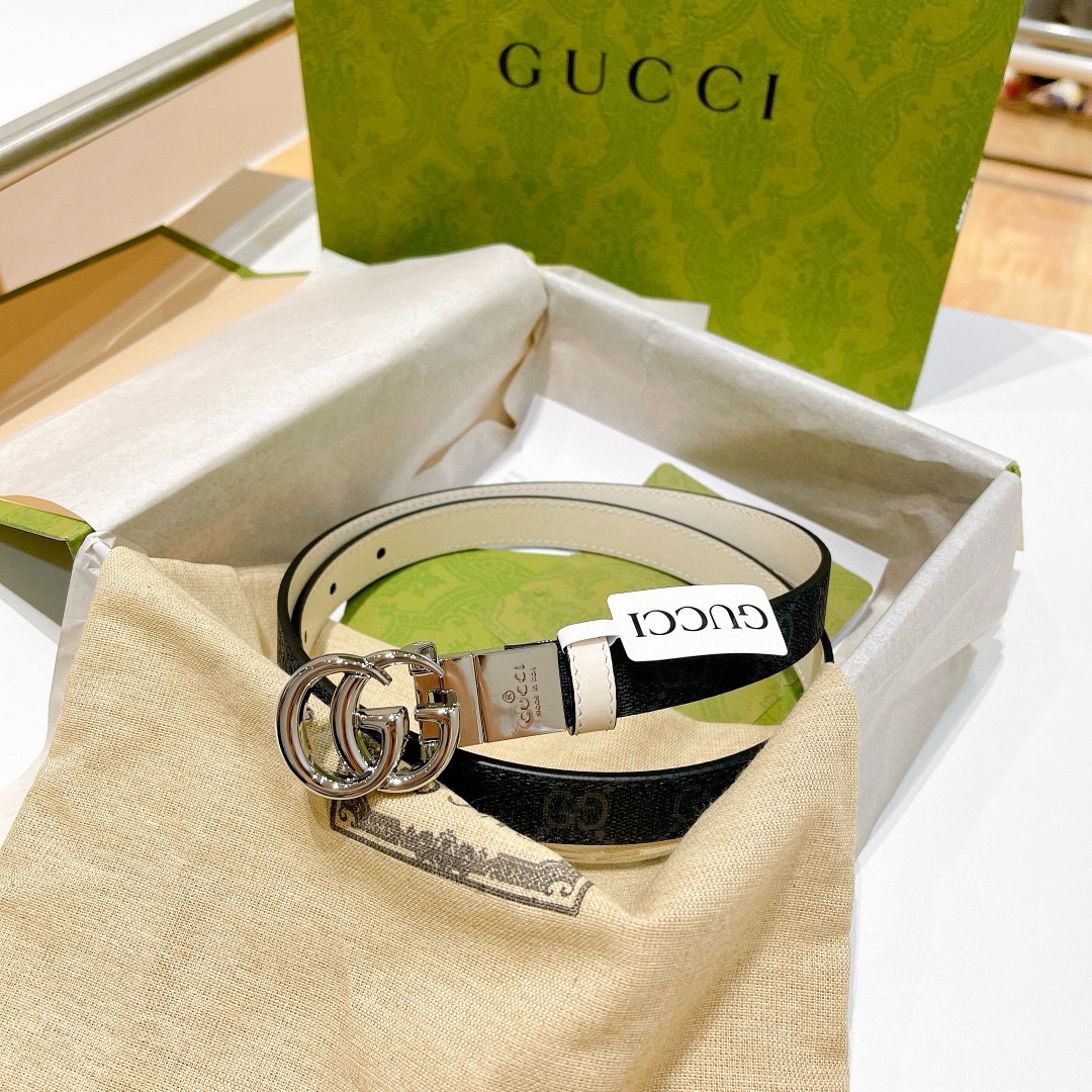 Gucc* Belt-2.0CM