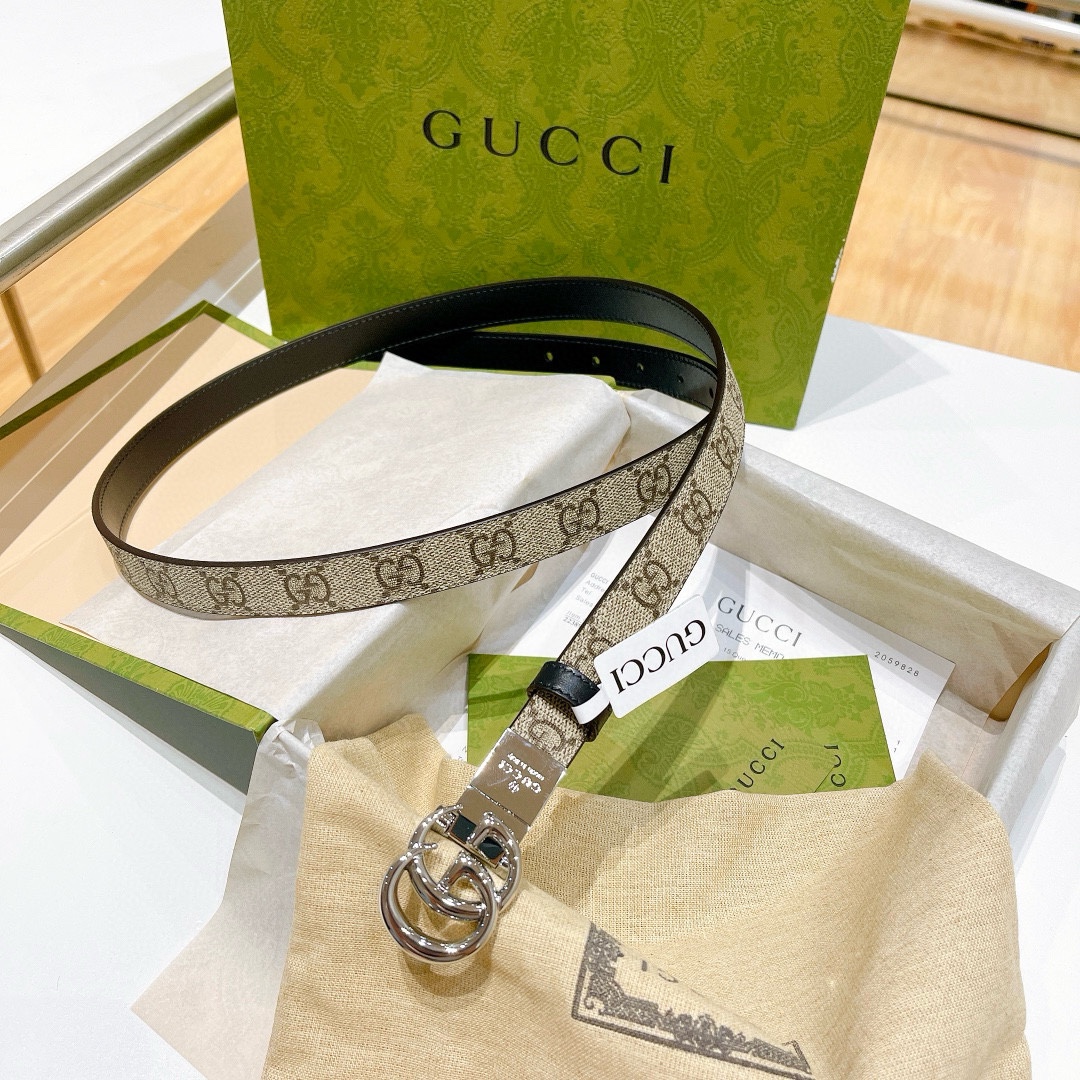 Gucc* Belt-2.0CM