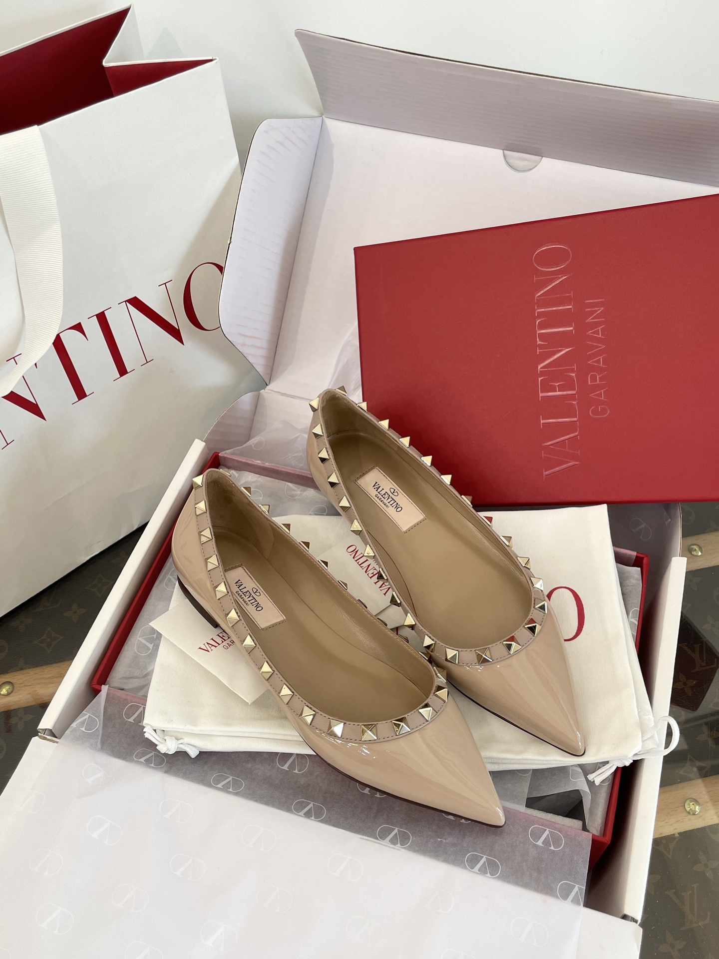 Valentino Rockstud Ballet Flat(EU35-41)