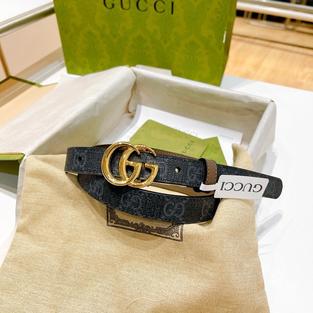 Gucc* Belt-2.0CM