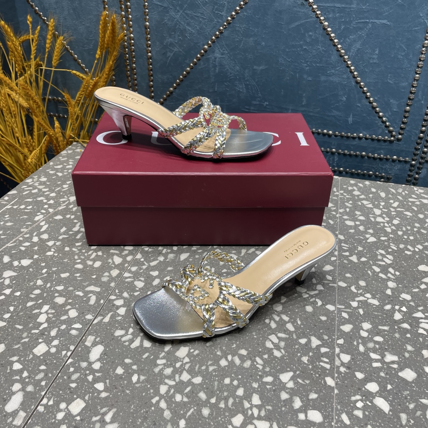 Gucci 2025SS Slides(EU35-42)-6CM