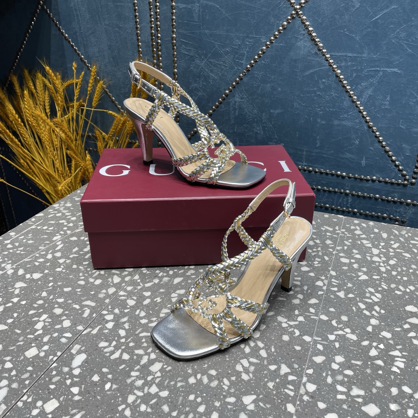 Gucci 2025SS Sandals-9CM(EU35-42)