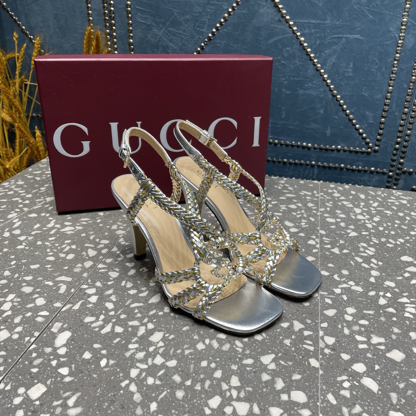 Gucci 2025SS Sandals-9CM(EU35-42)