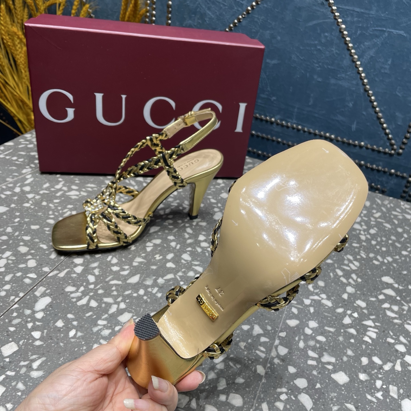 Gucci 2025SS Slides-9CM(EU35-42)
