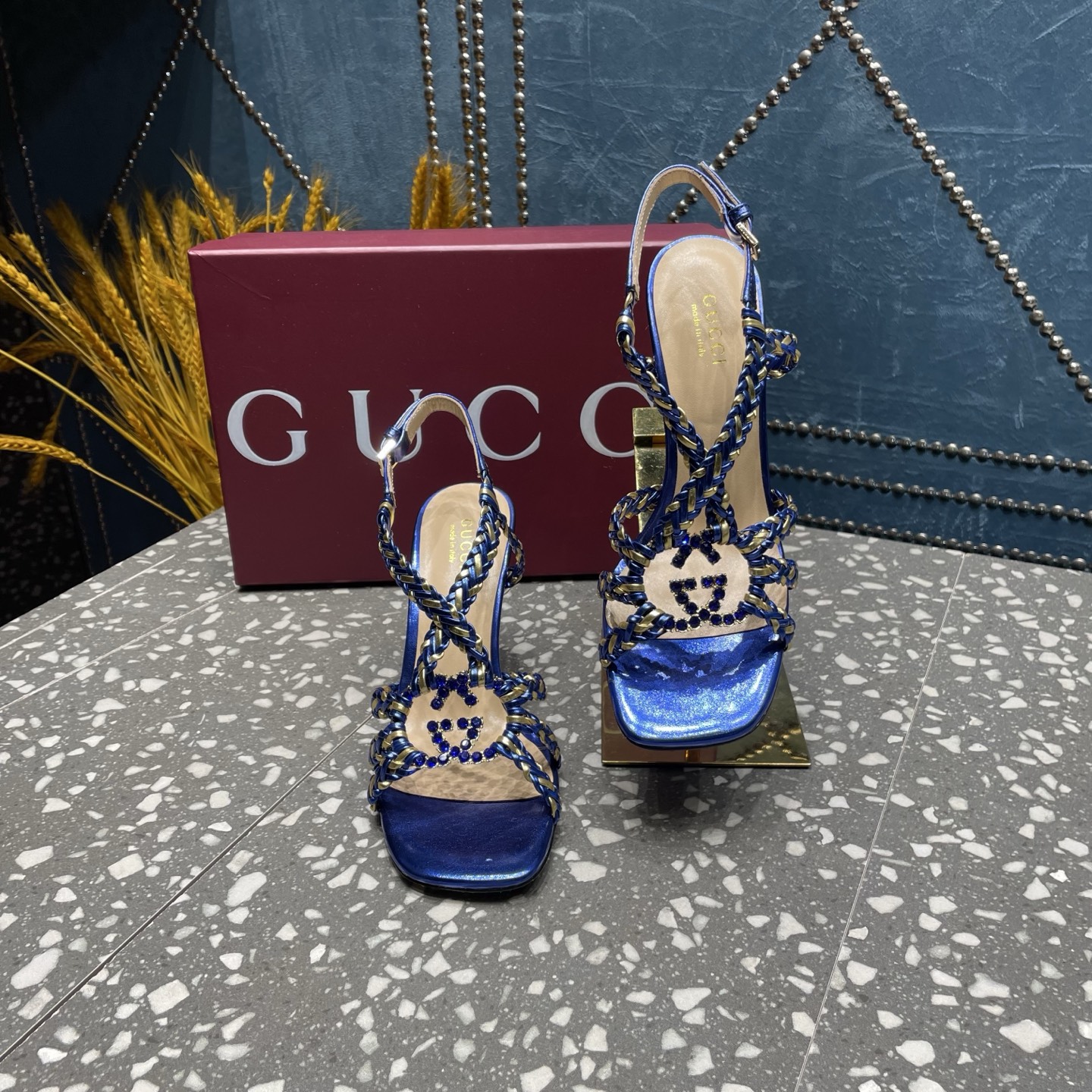Gucci 2025SS Sandals-9CM(EU35-42)