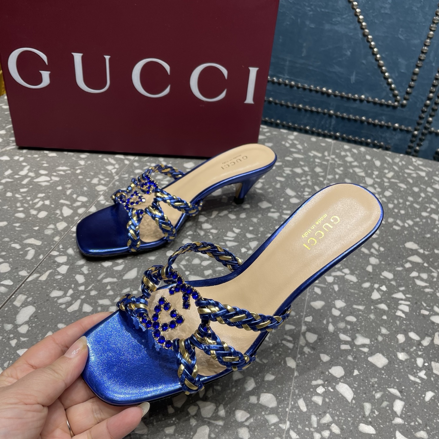 Gucci 2025SS Slides(EU35-42)-6CM
