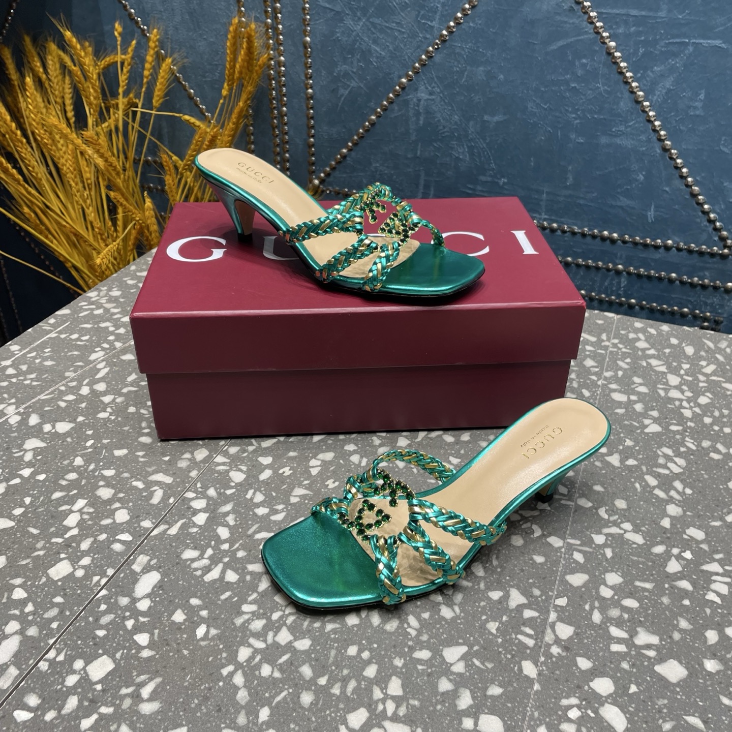 Gucci 2025SS Slides(EU35-42)-6CM