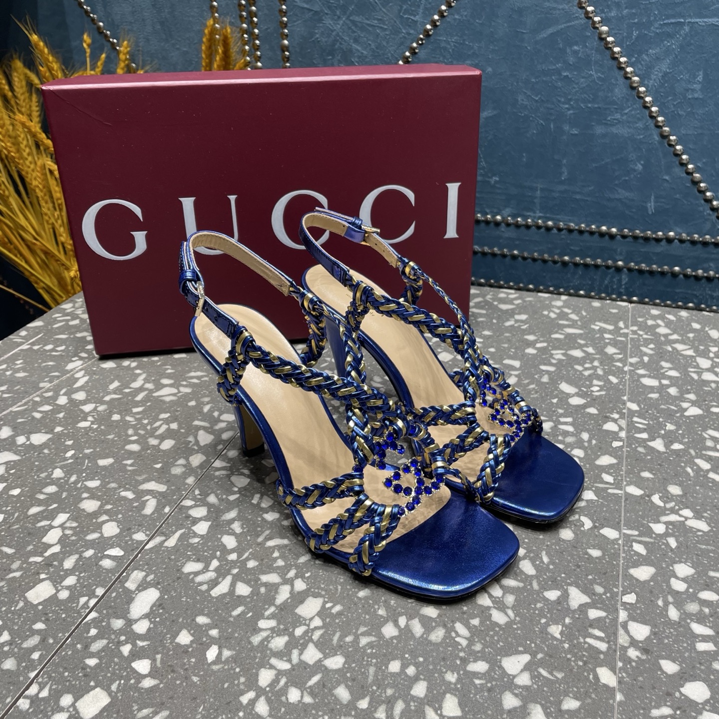 Gucci 2025SS Sandals-9CM(EU35-42)