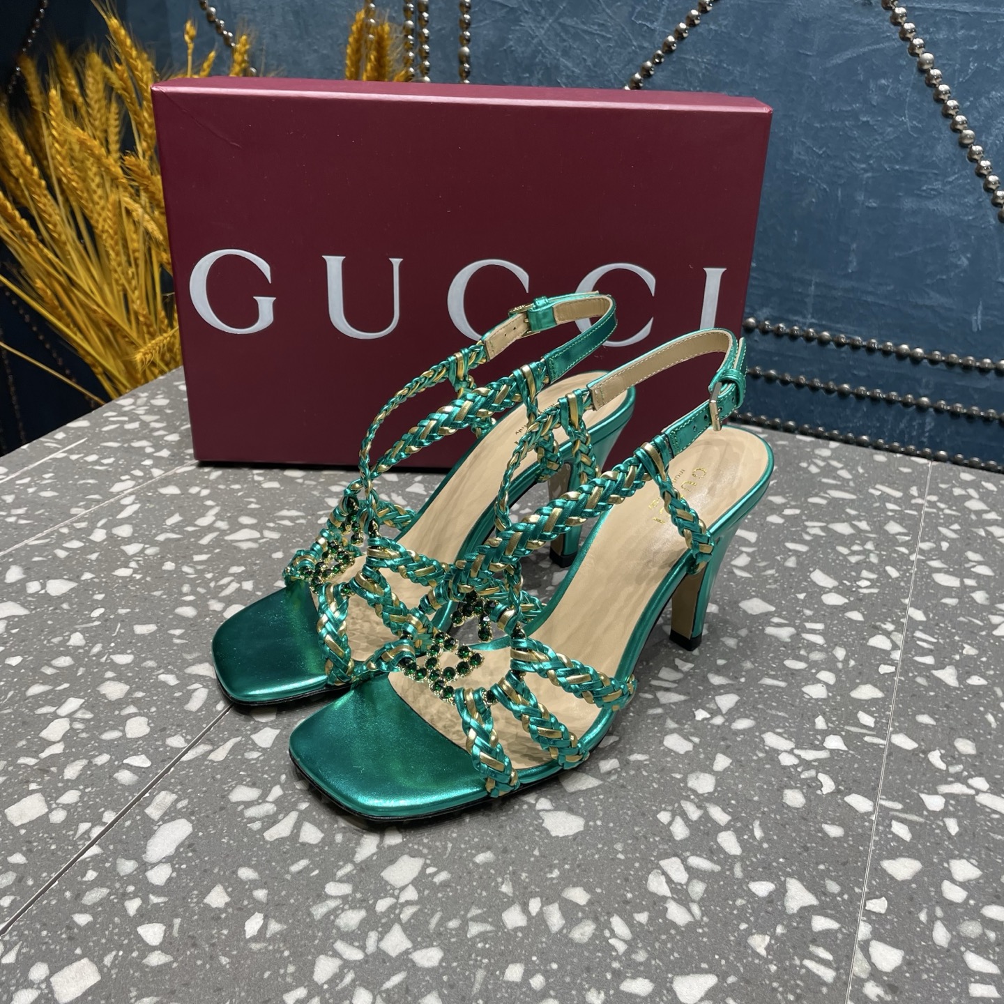 Gucci 2025SS Sandals-9CM(EU35-42)