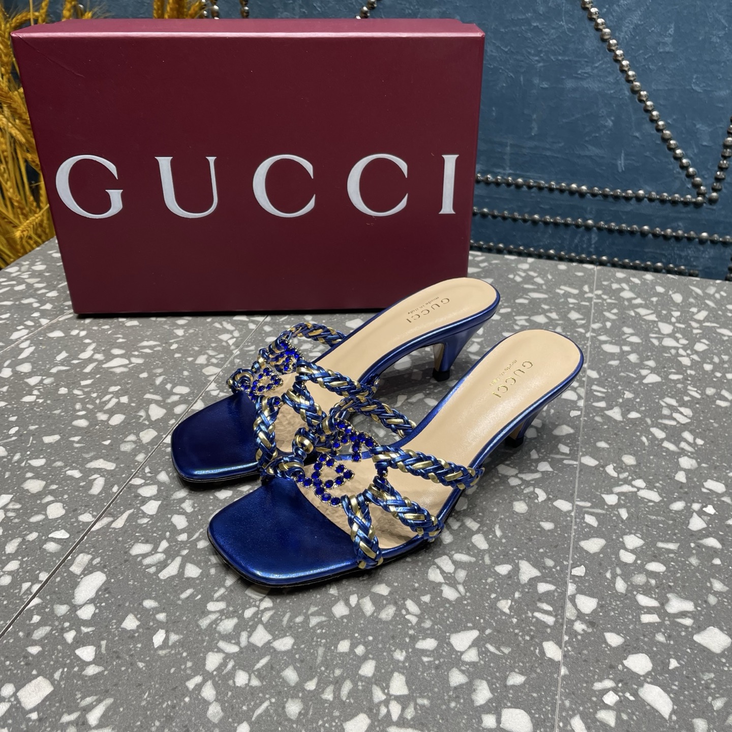 Gucci 2025SS Slides(EU35-42)-6CM