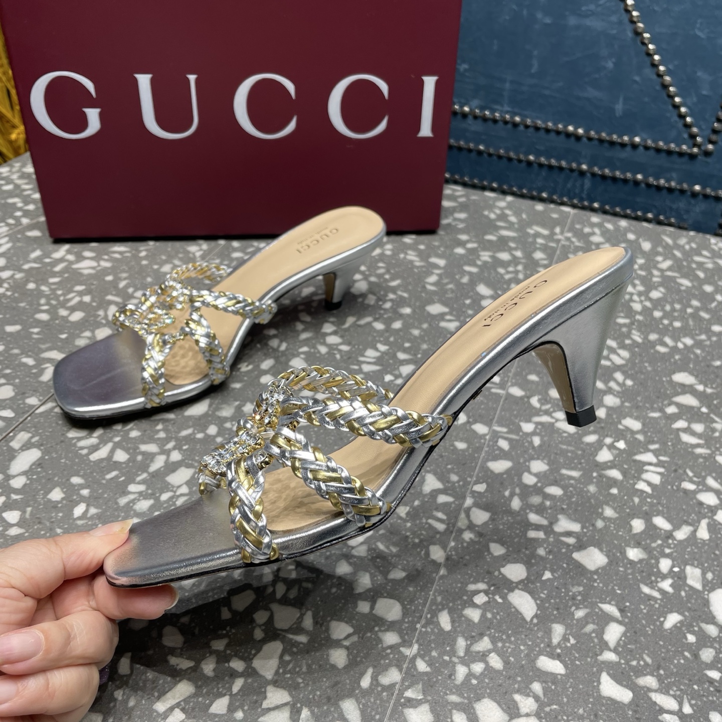 Gucci 2025SS Slides(EU35-42)-6CM