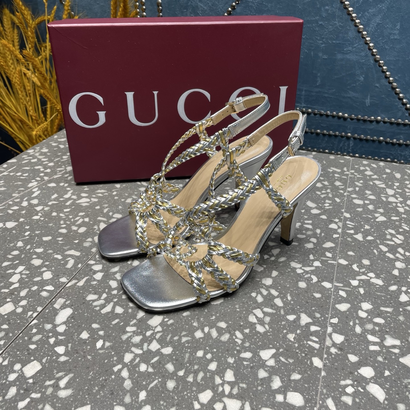 Gucci 2025SS Sandals-9CM(EU35-42)