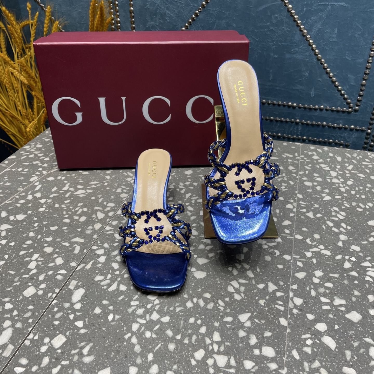 Gucci 2025SS Slides(EU35-42)-6CM