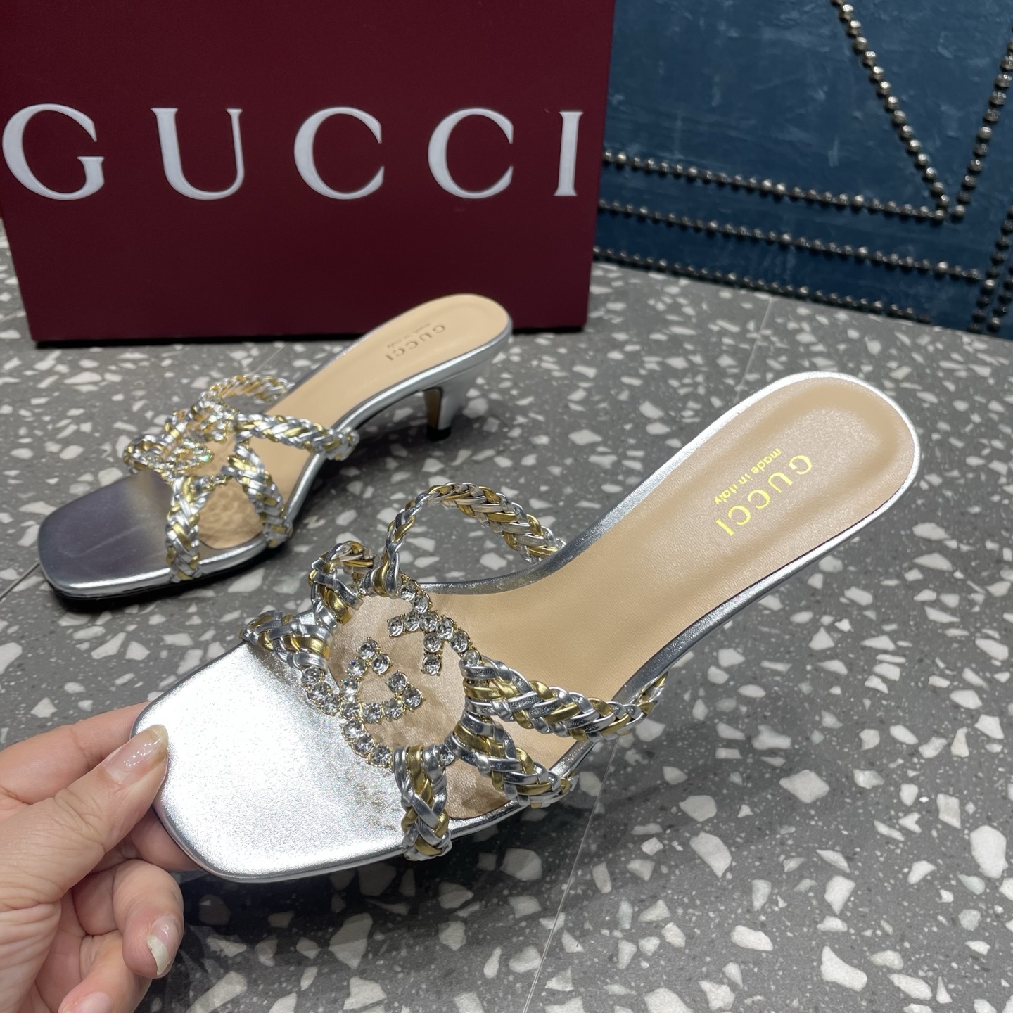 Gucci 2025SS Slides(EU35-42)-6CM