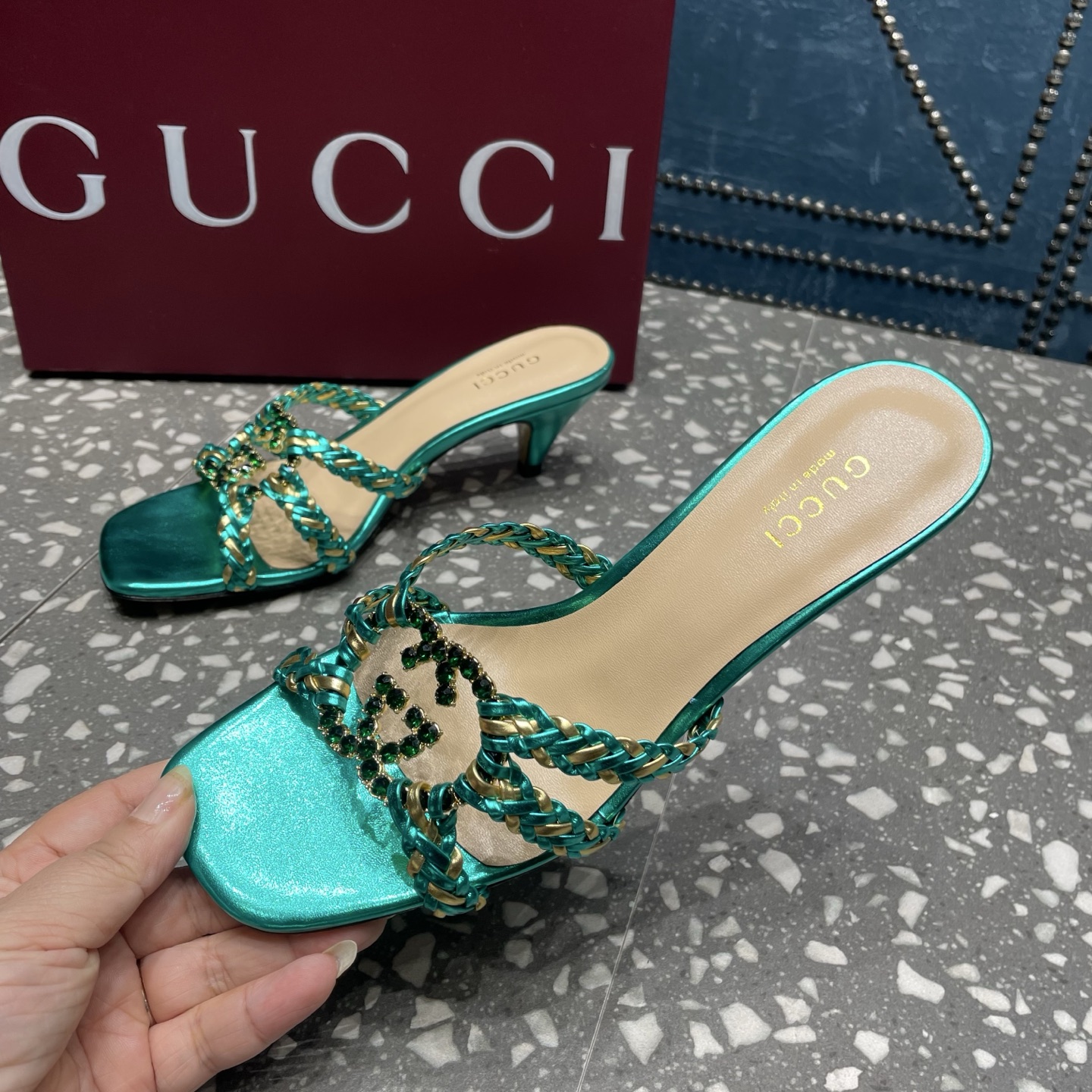 Gucci 2025SS Slides(EU35-42)-6CM