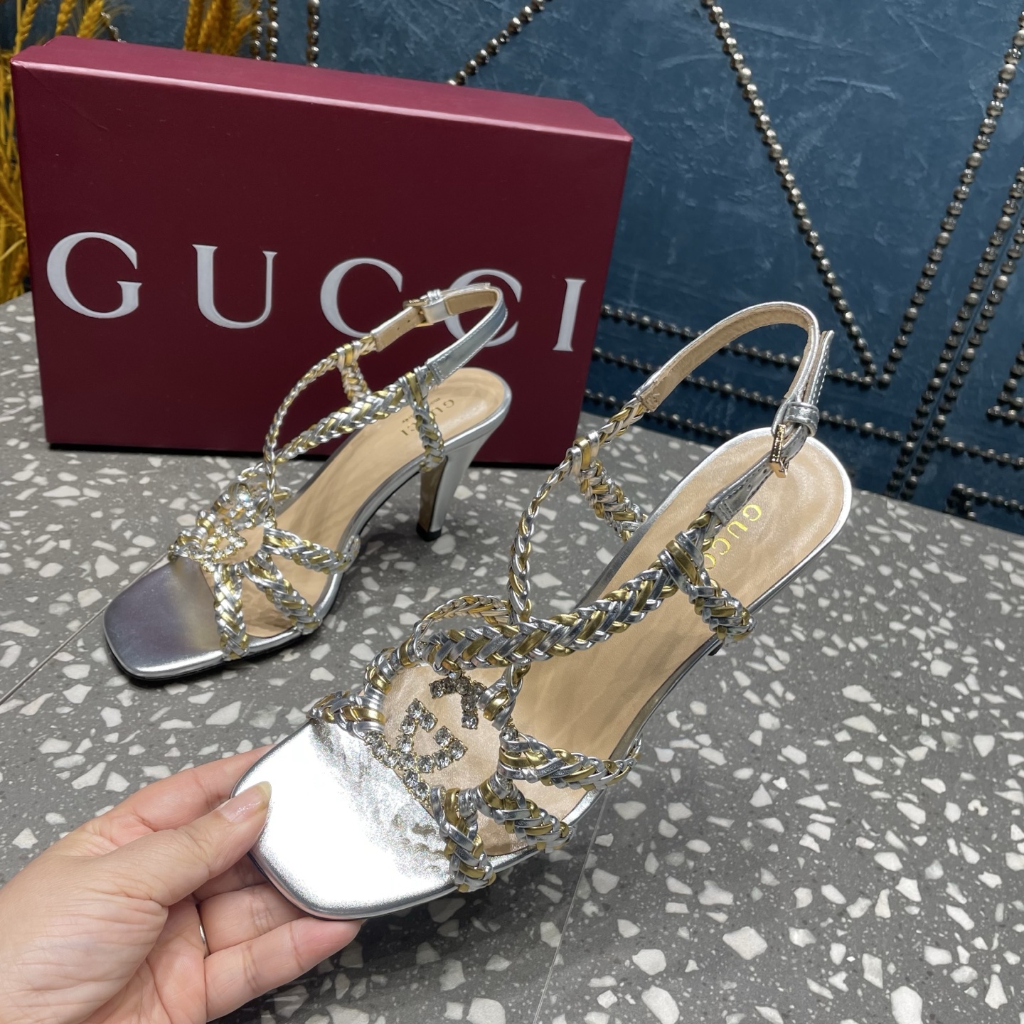 Gucci 2025SS Sandals-9CM(EU35-42)