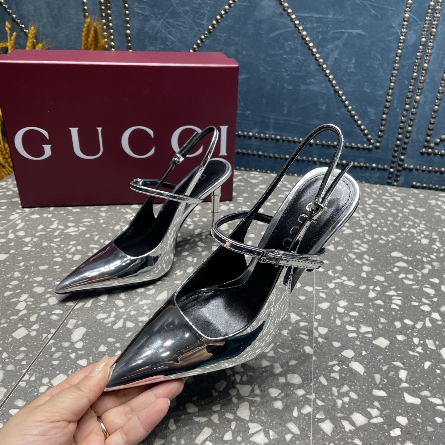Gucci Heels 25SS-9.5CM(EU35-42)
