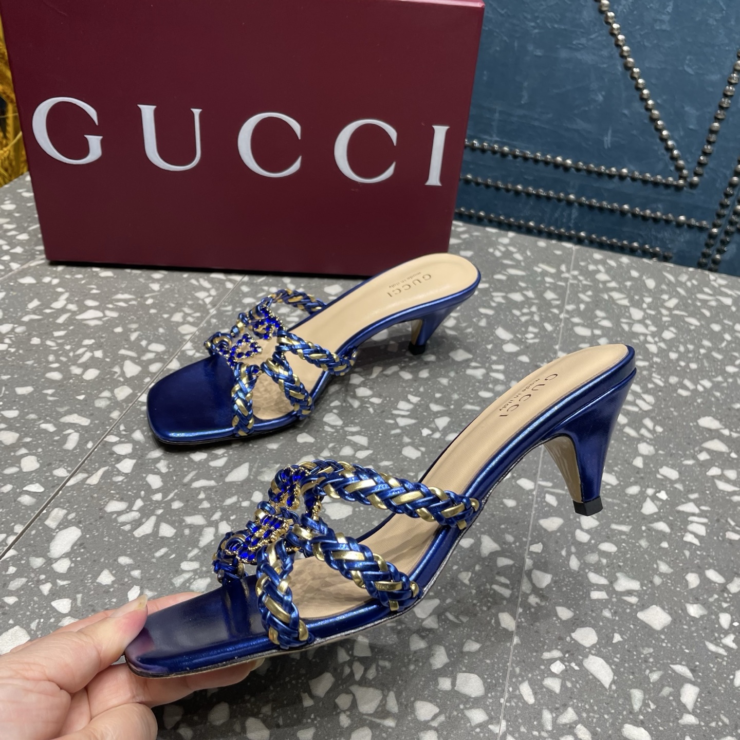 Gucci 2025SS Slides(EU35-42)-6CM