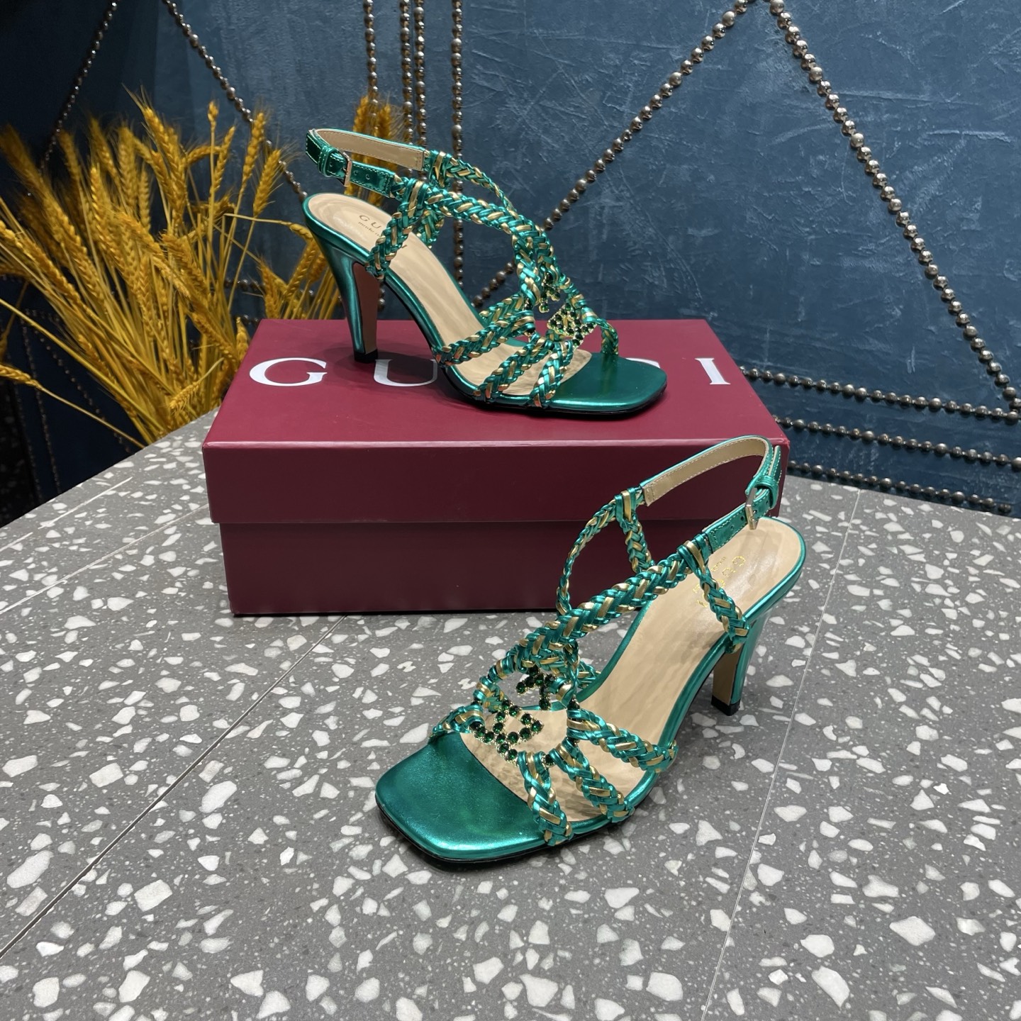 Gucci 2025SS Sandals-9CM(EU35-42)