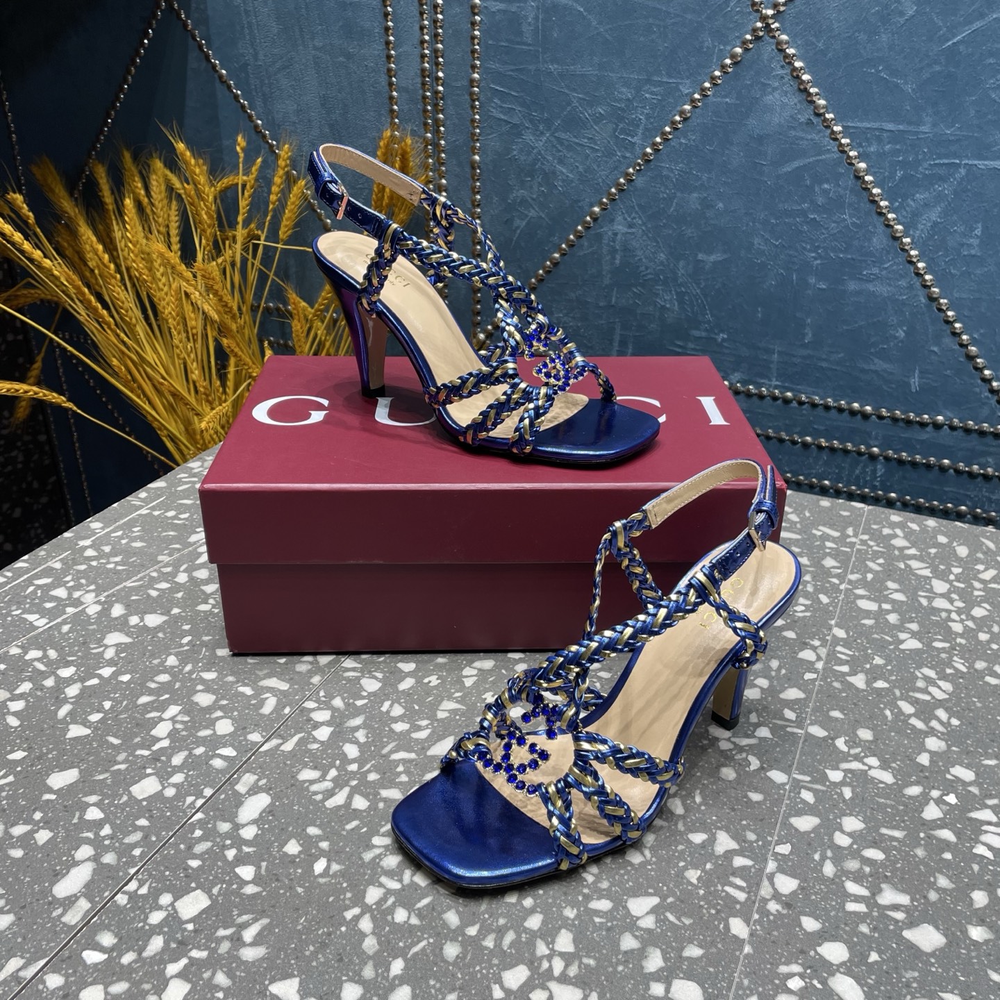 Gucci 2025SS Sandals-9CM(EU35-42)