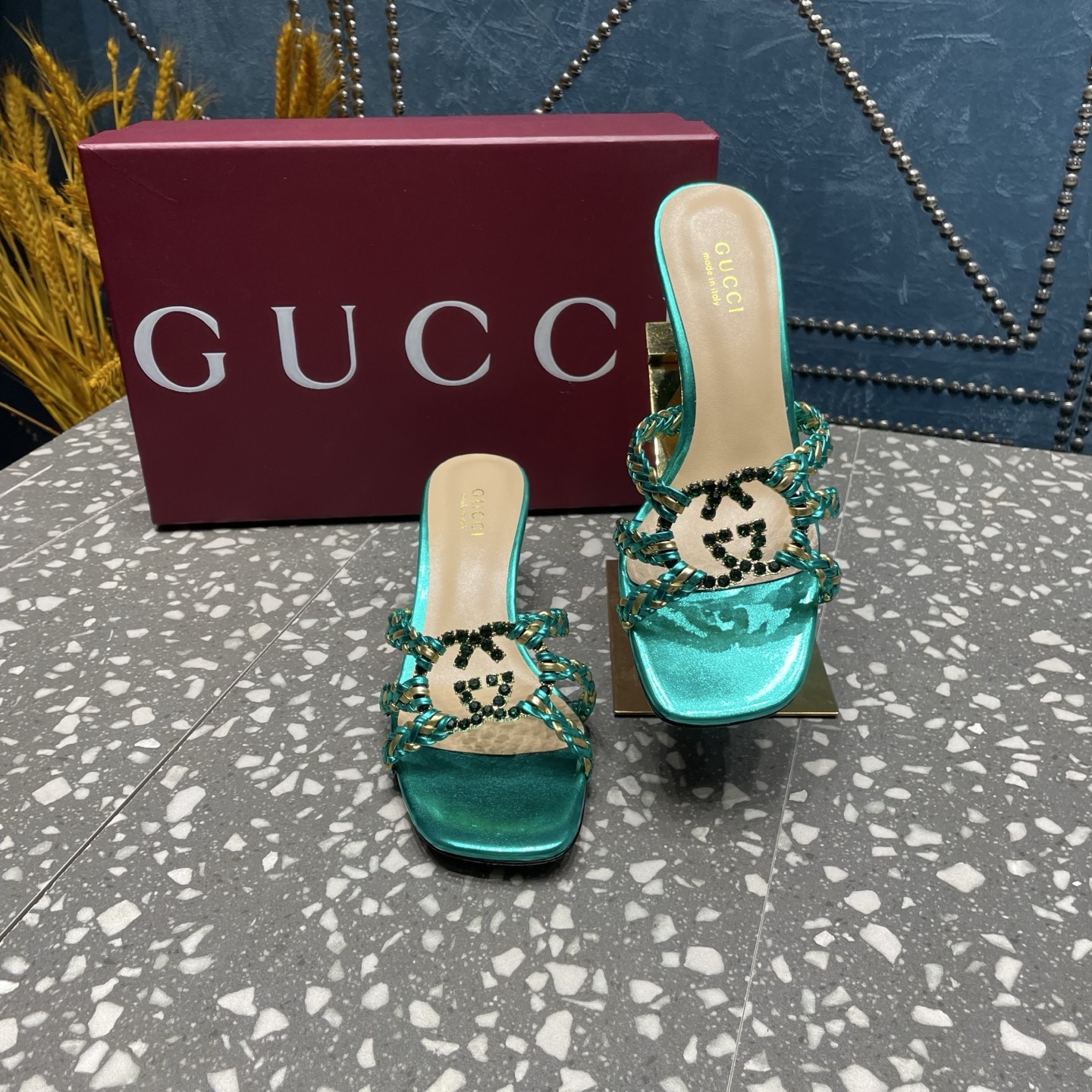 Gucci 2025SS Slides(EU35-42)-6CM