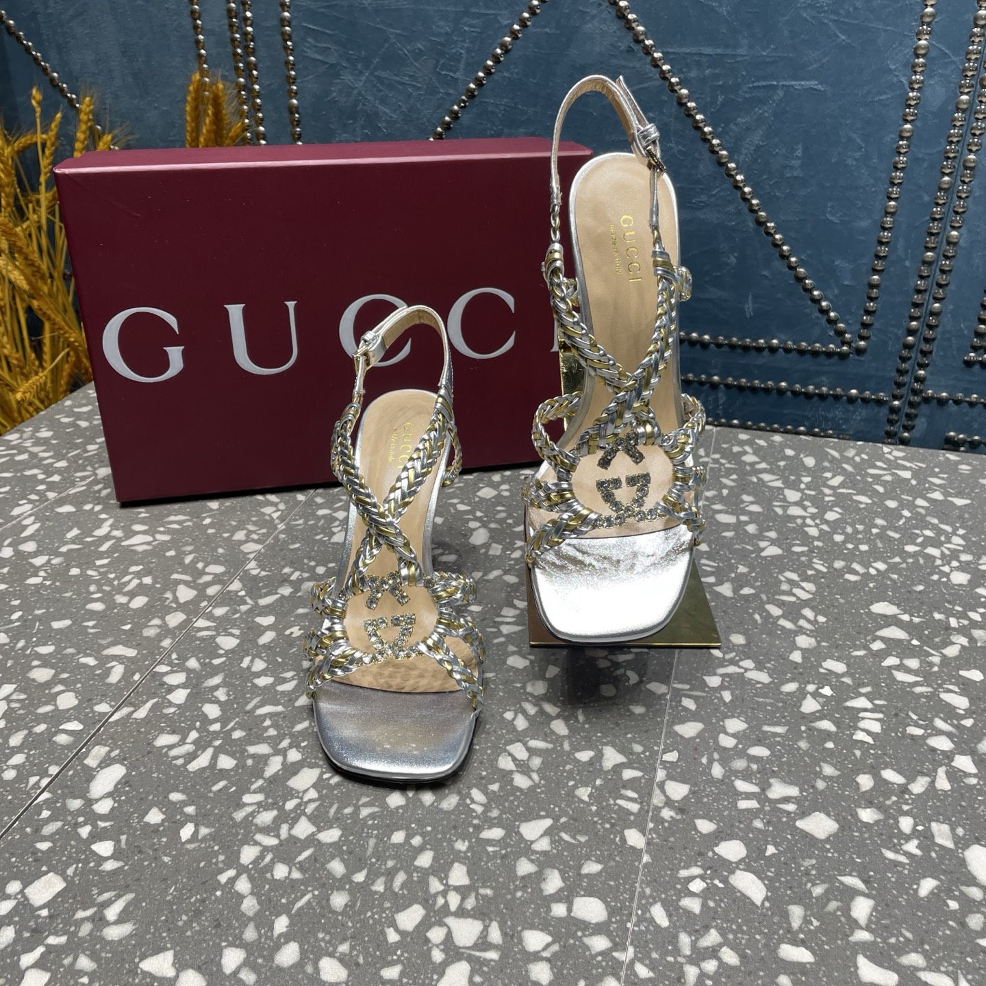 Gucci 2025SS Sandals-9CM(EU35-42)