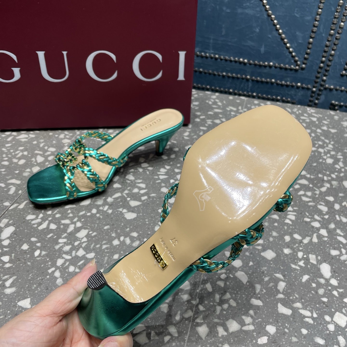 Gucci 2025SS Slides(EU35-42)-6CM
