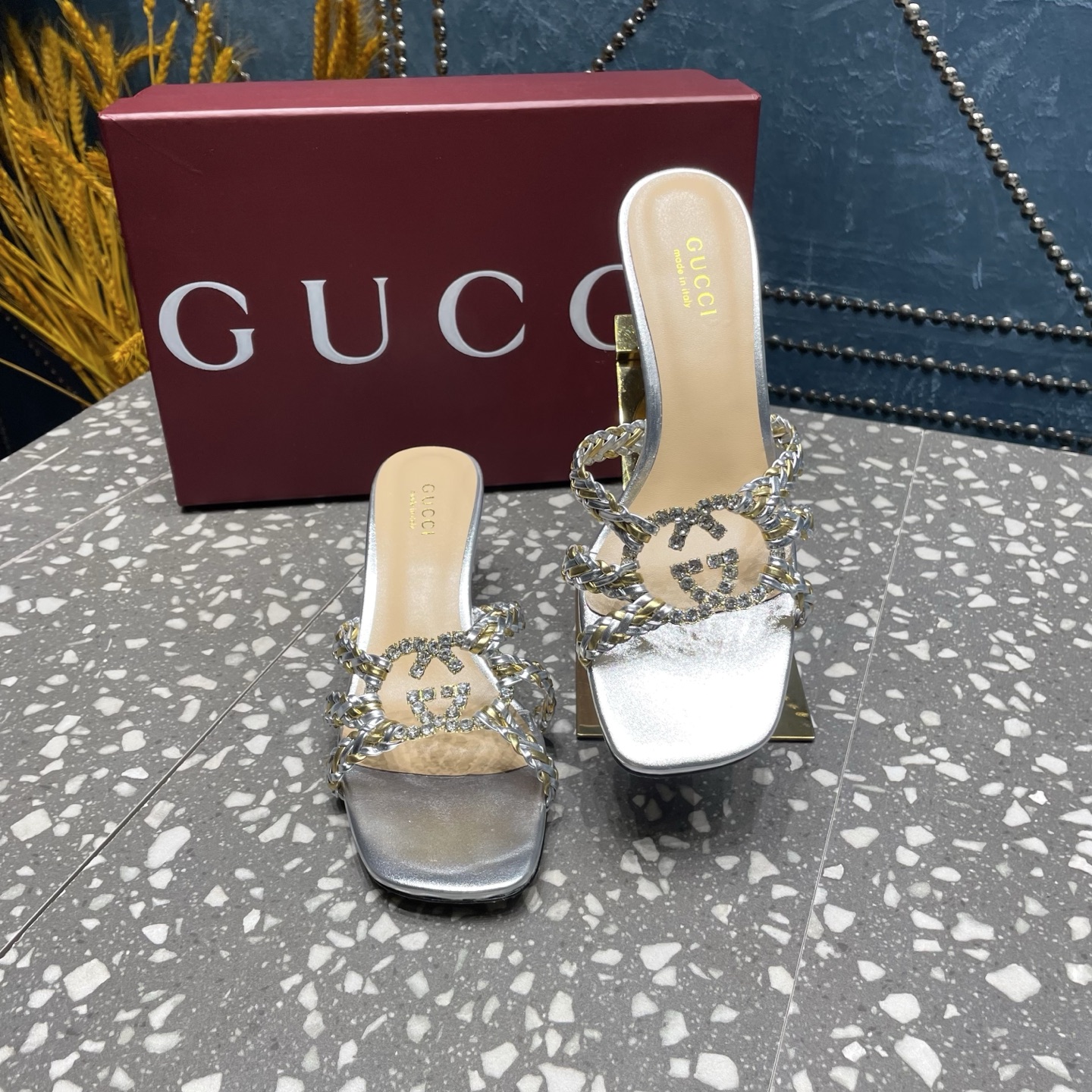 Gucci 2025SS Slides(EU35-42)-6CM