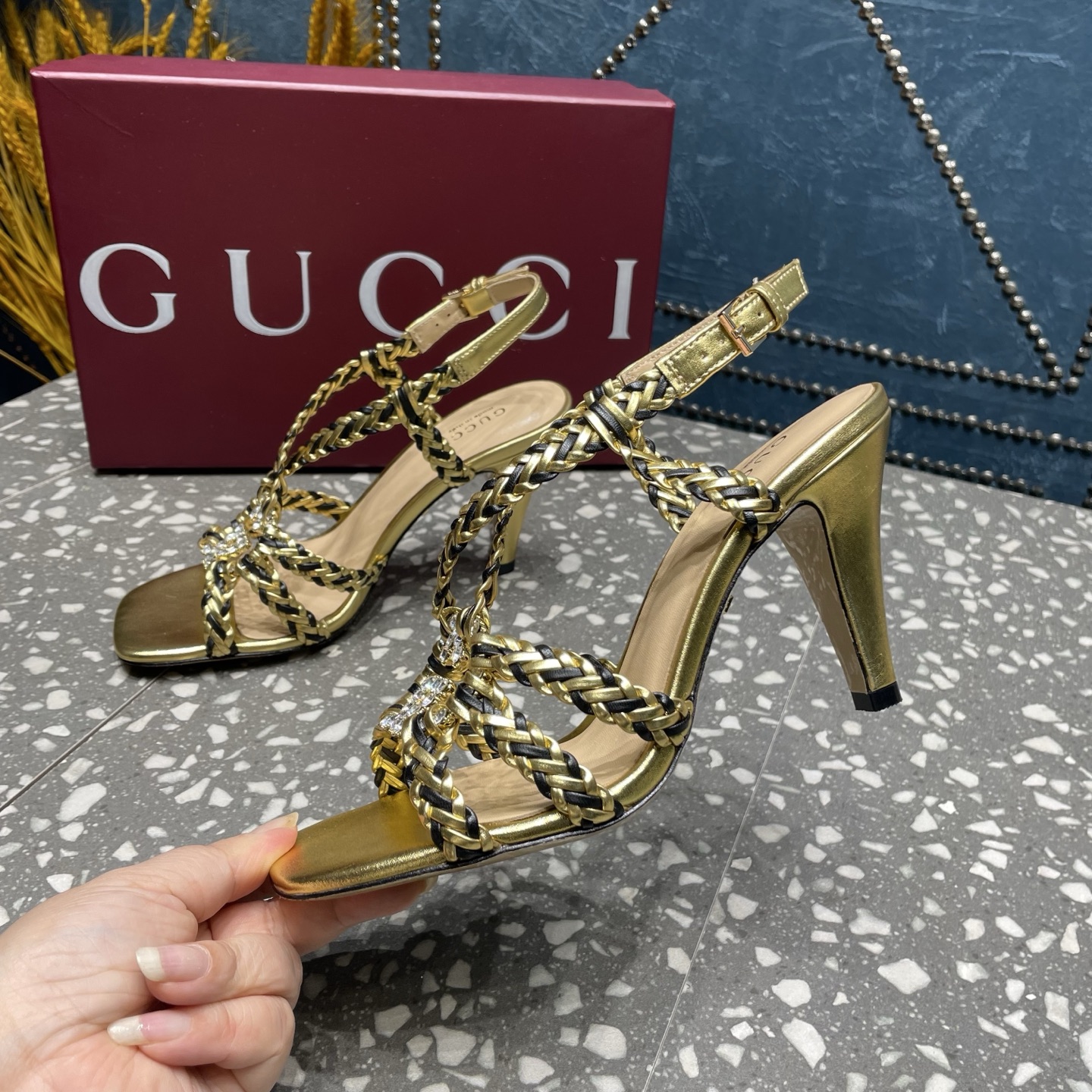 Gucci 2025SS Slides-9CM(EU35-42)