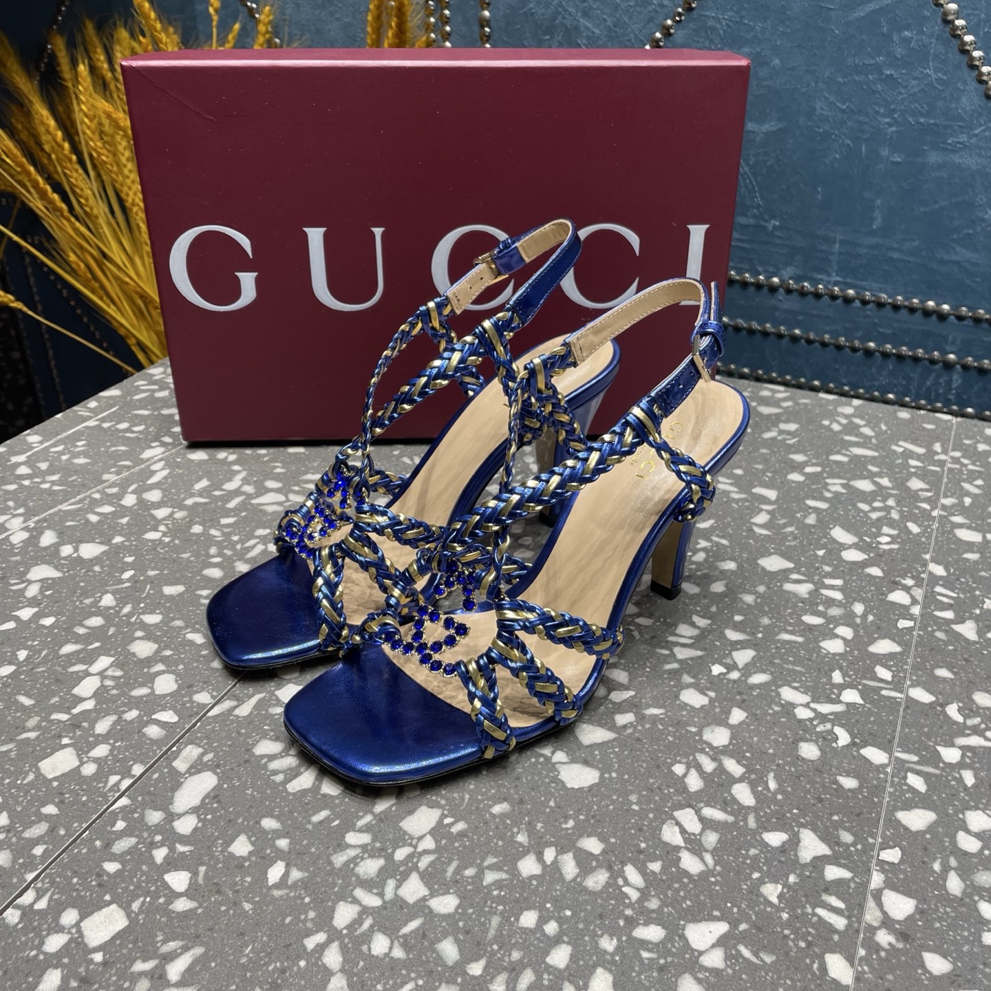 Gucci 2025SS Sandals-9CM(EU35-42)