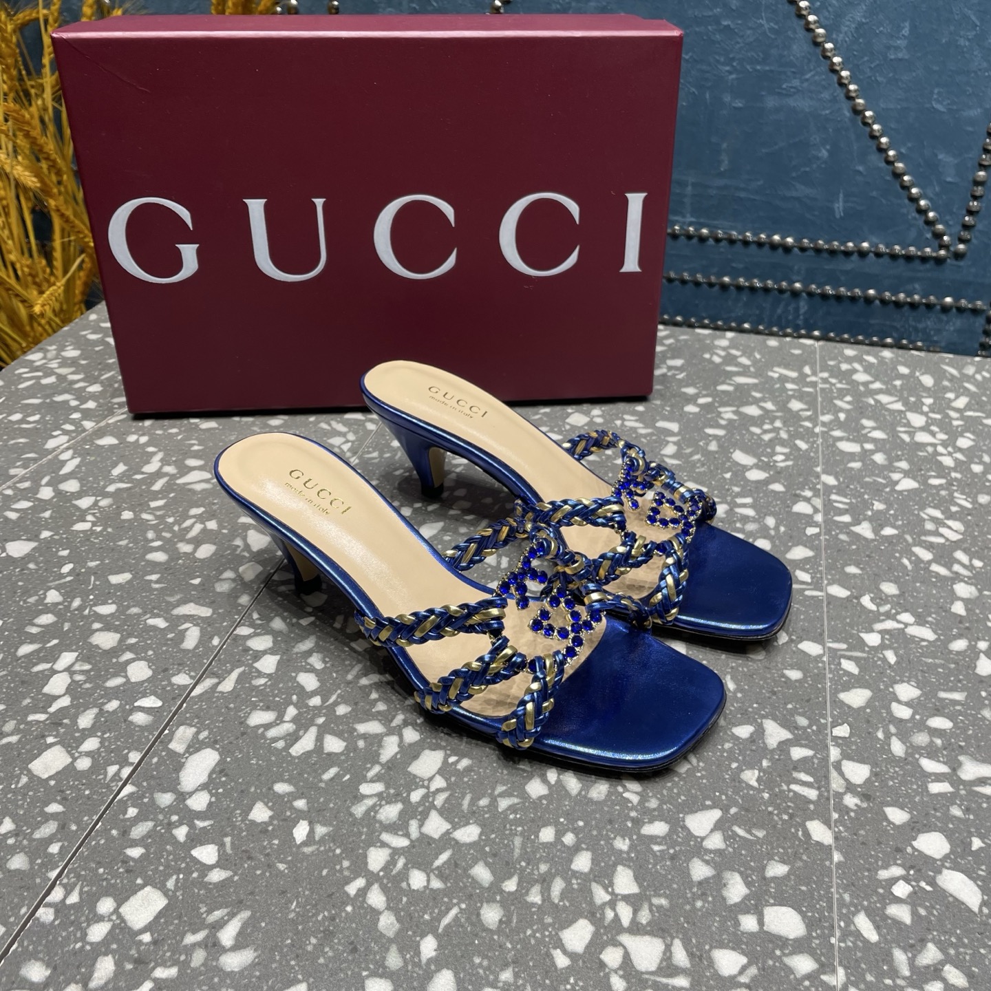 Gucci 2025SS Slides(EU35-42)-6CM