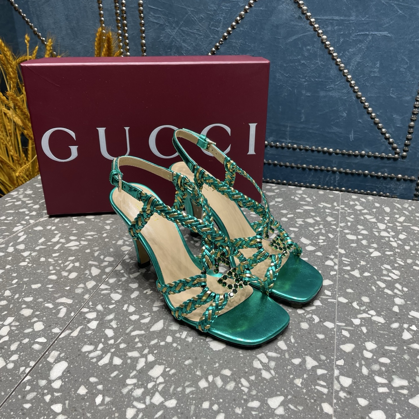 Gucci 2025SS Sandals-9CM(EU35-42)