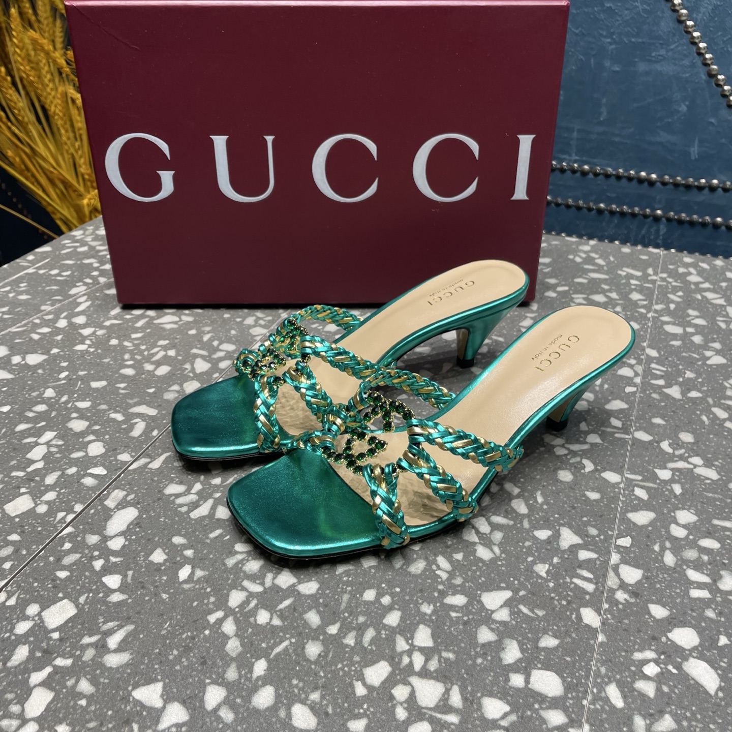 Gucci 2025SS Slides(EU35-42)-6CM