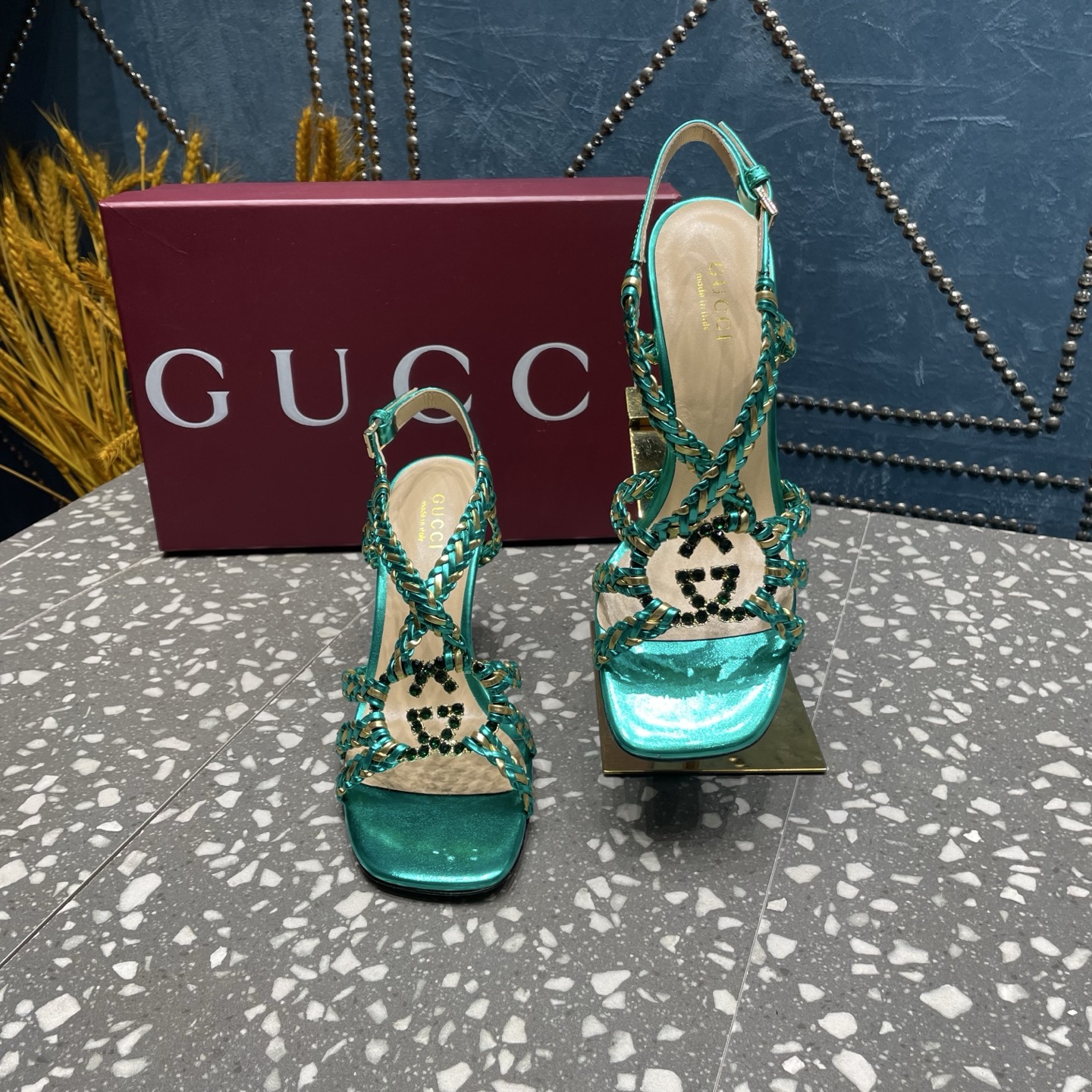 Gucci 2025SS Sandals-9CM(EU35-42)