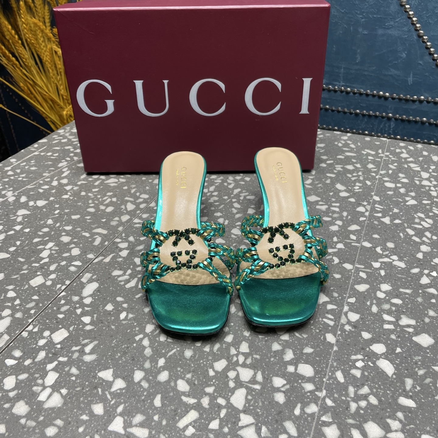 Gucci 2025SS Slides(EU35-42)-6CM