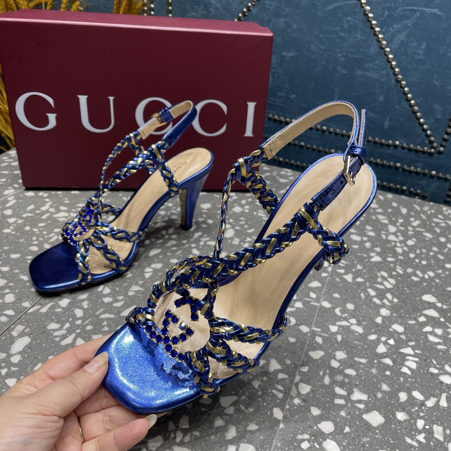 Gucci 2025SS Sandals-9CM(EU35-42)