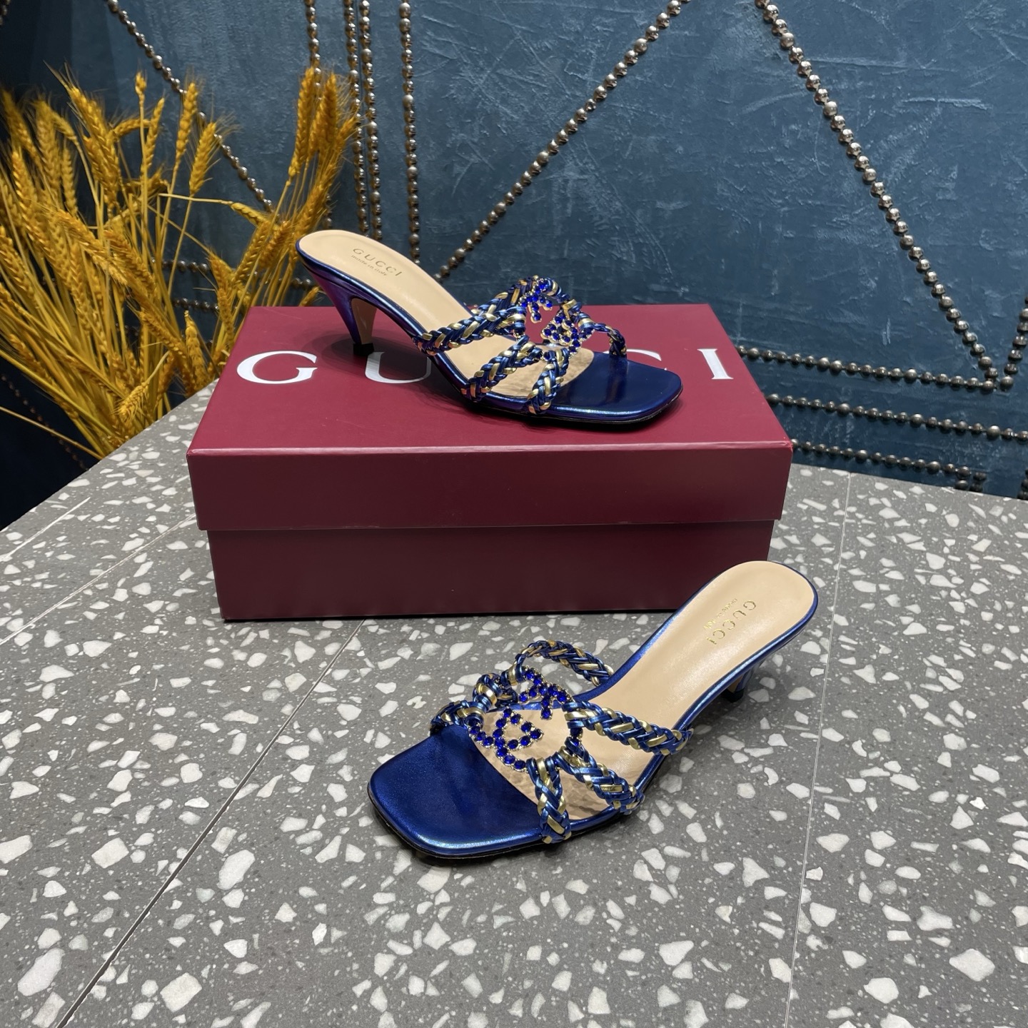 Gucci 2025SS Slides(EU35-42)-6CM