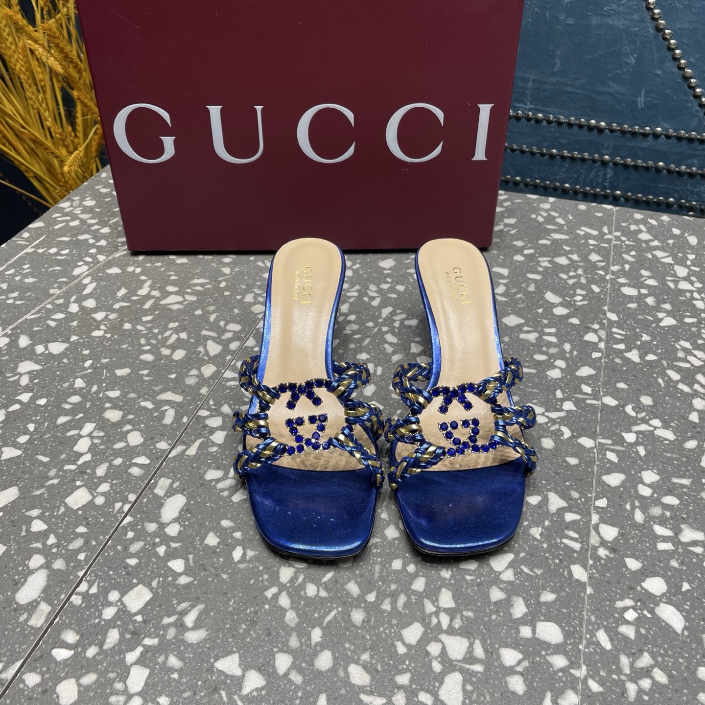 Gucci 2025SS Slides(EU35-42)-6CM